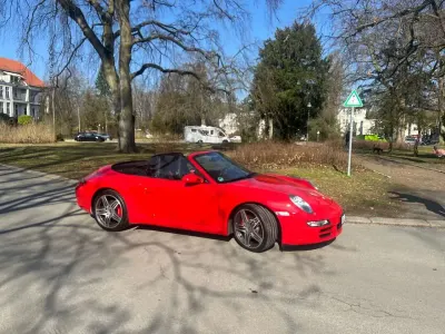 Gebraucht Porsche 911 Carrera S Cabriolet Sport 355 PS (261 kW) 2008 Rot Cabrio