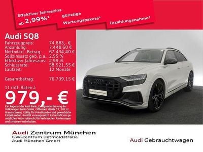 Gebraucht Audi SQ8 Competition 507 PS (372 kW) 2023 Vikunjabeige metallic SUV