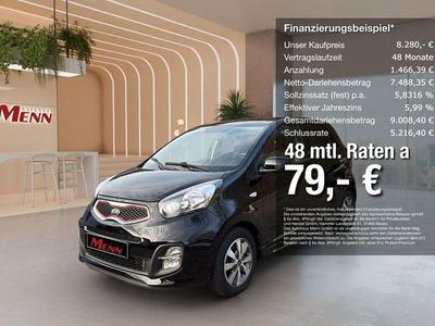 Gebraucht Kia Picanto DREAM-TEAM Edition 150 PS (110 kW) 2015 Schwarz Kleinwagen