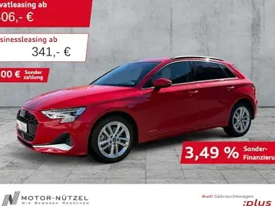 Second-hand Audi A3 Advanced 204 CP (150 kW) 2025 Roșu Berlinǎ