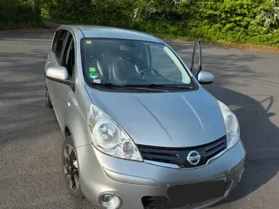 Second-hand Nissan Note I-Way 110 CP (80 kW) 2012 Argintiu Hatchback
