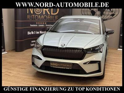 Arctic silber metalli (metallic) Gebraucht 2021 Skoda Enyaq iV SportLine SUV | 23.800 € (Teuer)