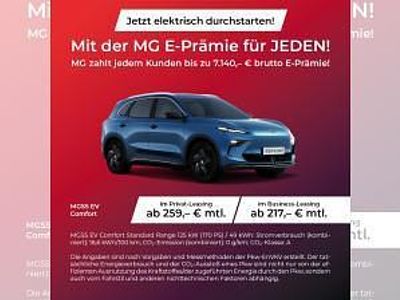 Neu MG S5 Comfort 125 kW (170 PS) 2025 Blau (piccadilly blue metallic) SUV