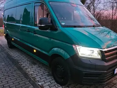 Używany VW Crafter 177 KM (130 kW) 2017 Zielony Van