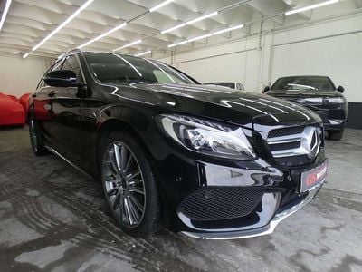 Gebraucht Mercedes C300 AMG 245 PS (180 kW) 2017 Tiefschwarz Kombi