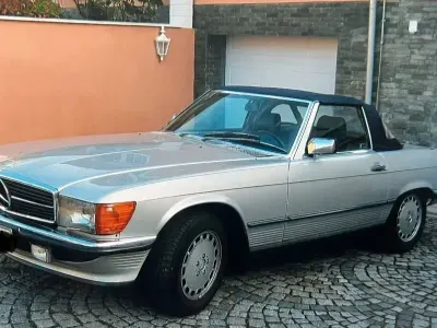 Gebraucht Mercedes SL300 188 PS (138 kW) 1986 Silber Cabrio
