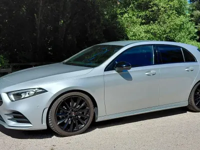 Używany Mercedes A220 AMG line 190 KM (139 kW) 2022 Srebrny Coupe