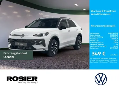 Neu VW T-Roc Life 116 PS (85 kW) 2026 Weiß SUV