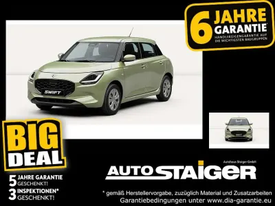 Neu Suzuki Swift Comfort 83 PS (61 kW) 2026 Cool yellow metallic Kleinwagen