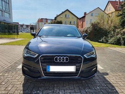 Brugt Audi A3 S-Line 122 HK (89 kW) 2013 Sort Sedan