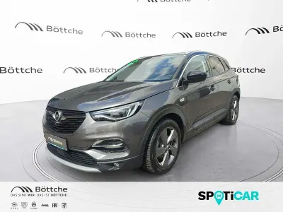 Gebraucht Opel Grandland X Ultimate 181 PS (133 kW) 2021 Mondstein grau/e:vulkan grau SUV