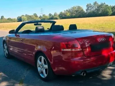 Gebraucht Audi A4 Cabriolet 220 PS (161 kW) 2002 Rot Cabrio