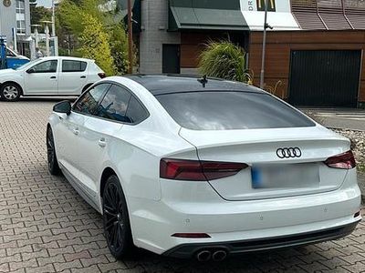 Gebraucht Audi A5 Sportback Design 190 PS (139 kW) 2019 Weiß Kleinwagen