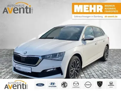 Gebraucht Skoda Scala Ambition 110 PS (80 kW) 2023 Weiß Kleinwagen