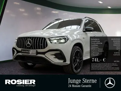 Gebraucht Mercedes GLE53 AMG AMG 544 PS (400 kW) 2025 Weiss / opalithweiß (metallic) SUV