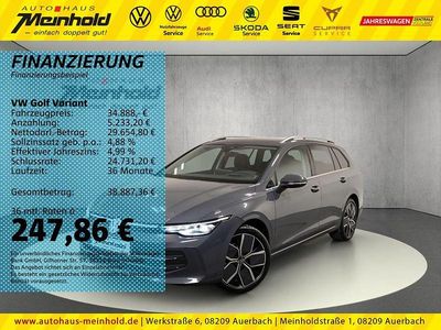 Delfingrau metallic Gebraucht 2024 VW Golf VIII Style Kombi | 34.888 € (Teuer)
