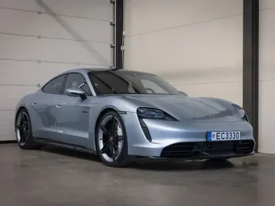 Gebraucht Porsche Taycan Turbo 500 kW (680 PS) 2020 Silber Limousine