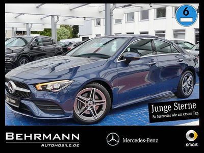 Gebraucht Mercedes CLA200 AMG 163 PS (119 kW) 2023 Denimblau metallic Limousine