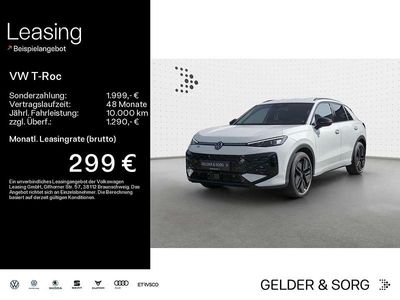 Nouă VW T-Roc R-line 150 CP (110 kW) 2026 Alb SUV