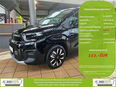 Neu Citroën Berlingo 131 PS (96 kW) 2026 Schwarz Van / Kleinbus