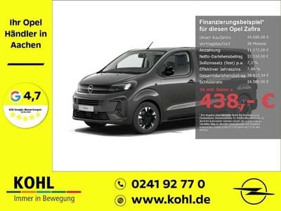 Neu Opel Zafira 179 PS (131 kW) 2026 Merkur grau Van / Kleinbus