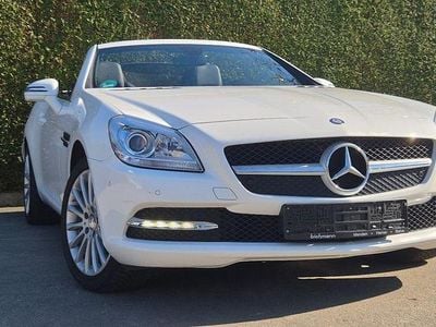 Gebraucht Mercedes SLK200 184 PS (135 kW) 2015 Weiß Cabrio