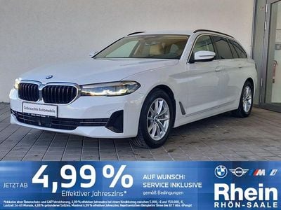 Alpinweiß uni Gebraucht 2022 BMW 530 Sport Line Kombi | 34.990 € (Guter Preis)