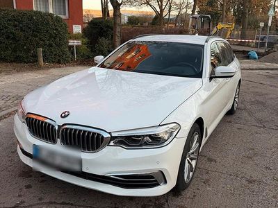 Gebraucht BMW 520 Luxury Line 190 PS (139 kW) 2018 Weiß Kombi
