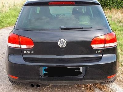 Gebraucht VW Golf VII Style 122 PS (89 kW) 2012 Schwarz Limousine