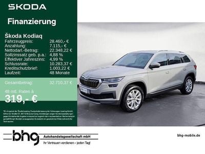Gebraucht Skoda Kodiaq Style 150 PS (110 kW) 2023 Grau SUV