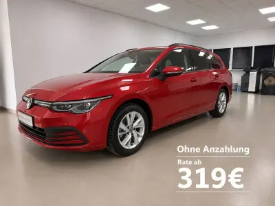 Gebraucht VW Golf VIII Life 150 PS (110 kW) 2021 Kings red metallic Kombi