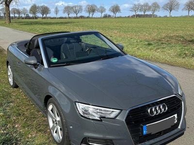 Usata Audi A3 Cabriolet Design 150 CV (110 kW) 2018 Grigio Cabrio