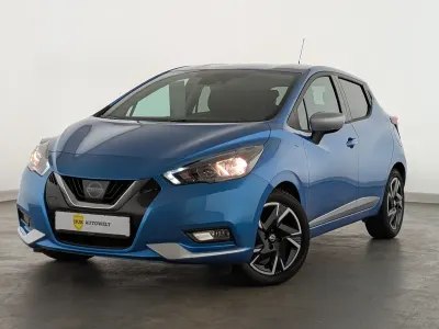 Gebraucht Nissan Micra 92 PS (67 kW) 2022 Power blue Kleinwagen