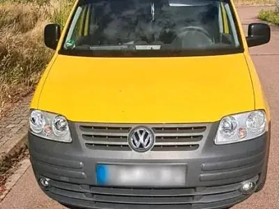 Gebraucht VW Caddy 69 PS (50 kW) 2013 Gelb Van / Kleinbus