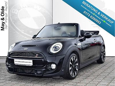 gebraucht Mini Cooper S Cabriolet Chili Leder H&K HUD RFK Navi DAB Alarm PDC vr.+hi. SHZ LED Klimaauto LC-Display DDC