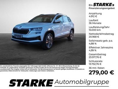 Usata Skoda Karoq Ambition 150 CV (110 kW) 2022 Bianco SUV