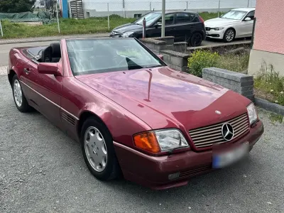 Gebraucht Mercedes SL300 231 PS (169 kW) 1991 Rot Cabrio