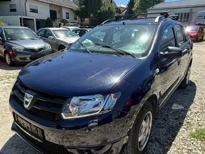 Gebraucht Dacia Logan MCV Ambiance 75 PS (55 kW) 2014 Blau Kombi