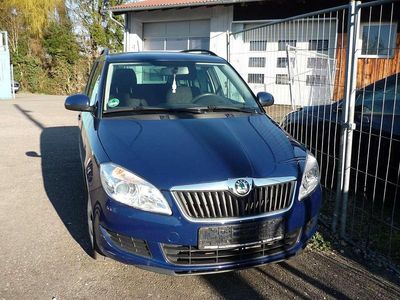 Gebraucht Skoda Fabia Family 75 PS (55 kW) 2012 Blau Kombi