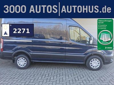 Gebraucht Ford Transit Trend 131 PS (96 kW) 2021 Blau Limousine