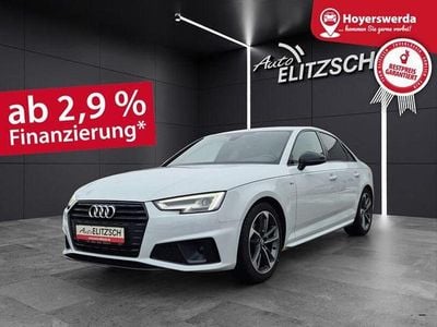 Gebraucht Audi A4 S-Line 190 PS (139 kW) 2019 Gletscherweiß metallic Limousine