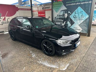 gebraucht BMW 320 3er Touring Kombi F31 d Xdrive Sportline schwarz