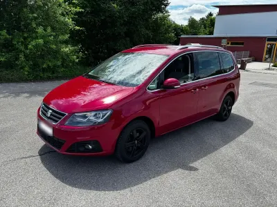 Gebraucht Seat Alhambra 150 PS (110 kW) 2016 Rot Van / Kleinbus