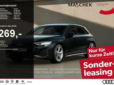 Gebraucht Audi A3 S-Line 150 PS (110 kW) 2025 Mythosschwarz metallic Limousine