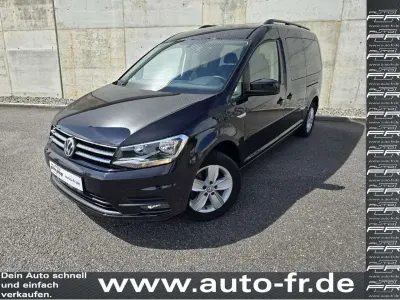 Gebraucht VW Caddy Maxi Comfortline 150 PS (110 kW) 2016 Deep black perleffekt Van / Kleinbus