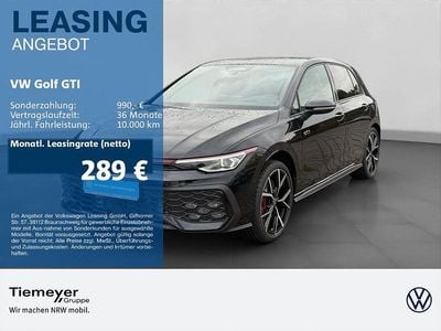 Schwarz Neu 2025 VW Golf VIII GTI Limousine | 46.980 € (Fairer Preis)