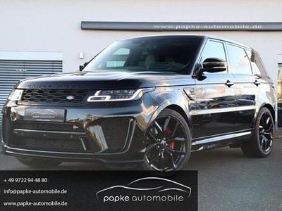 Gebraucht Land Rover Range Rover Sport SVR 575 PS (422 kW) 2021 Schwarz SUV