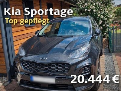 Gebraucht Kia Sportage 136 PS (100 kW) 2021 Schwarz SUV
