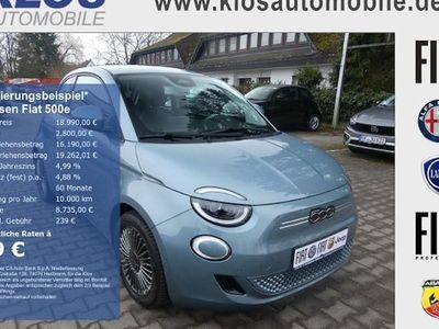 Gebraucht Fiat 500e Icon 86 kW (118 PS) 2022 Blau Limousine