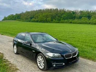 Usado BMW 530 Luxury Line 258 CV (189 kW) 2013 Negro Familiar